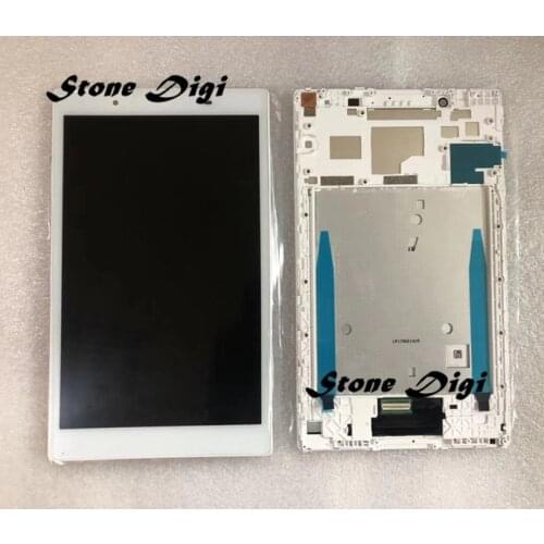 New 8 Inch LCD DIsplay Panel Touch Screen Digitizer Assembly For Lenovo Tab 4 TB-8504 TB 8504 +Frame Free Tools Free Shipping