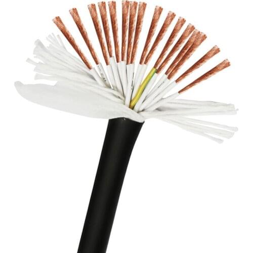 Towline Wire 16 core 0.2,0.3,0.5,0.75 mm² Ultra High Flexible 24,22,20,18AWG TRVV Drag Chain Cable 5m