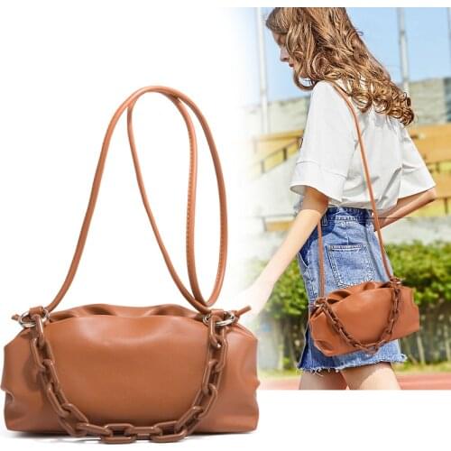 Fashion Hand bag Woman 2020 Shoulder Messenger Bags Summer PU Leather Small Crossbody Bags High Quality Chain Bag for Women