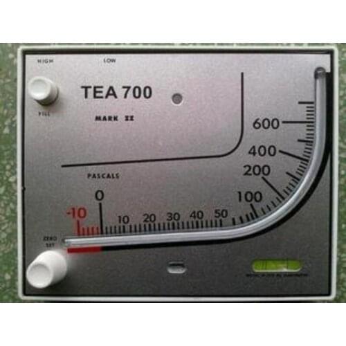 TEA700 red oil inclined pipe differential pressure gauge pressure gauge micro differential pressure gauge pressure display gauge