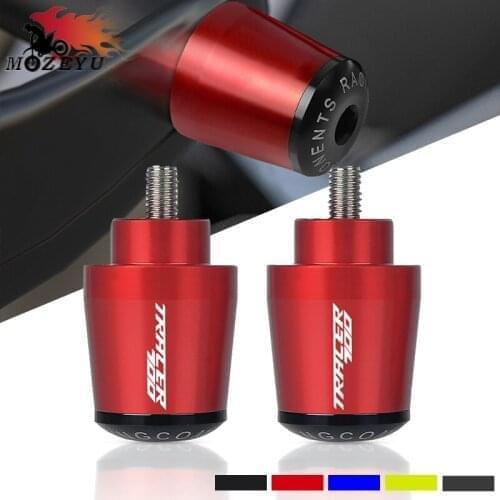 Tracer 700 Aluminum Accessories Handlebar End For Yamaha tracer700 2016-2020 2019 2018 2017 Motorcycle Handle Bar End Grips Cap