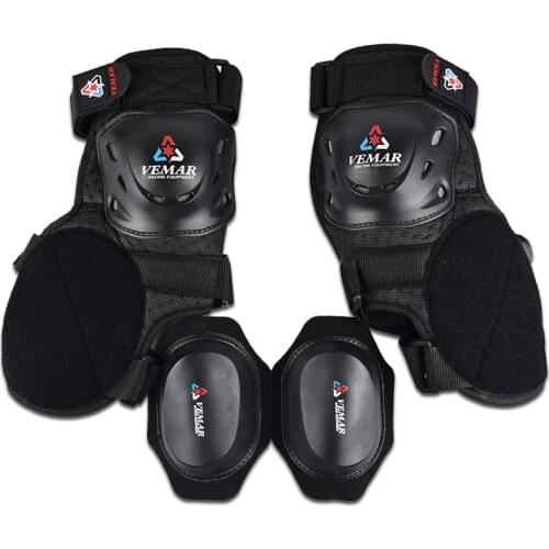 VEMAR Motorcycle Protective Kneepad For KOMINE Motocross Racing Dedicated Curved Grinding Block Slider Racing Plus Bend Knee Pad