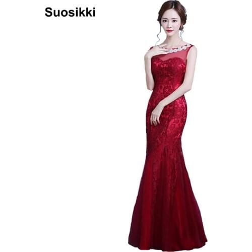 Suosikki Robe De Soiree Trumpet Mermaid Evening Dresses Long Formal Prom Dance Gown