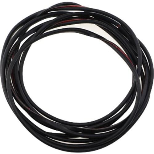 Foal Burning Car Door Rubber Sealing Strip Anti Wear Strips for Honda HRV HR-V Vezel Fit City for Hyundai Verna Solaris Tucson
