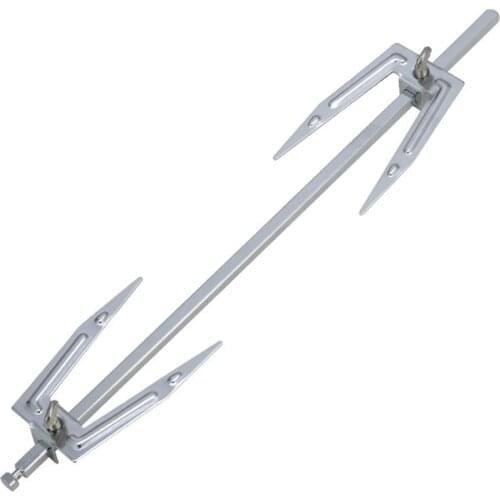 1Pc Stainless Steel Air Fryer Fork Rotating Roast Chicken Fork Grill Rotisserie Air Fryer Accessories