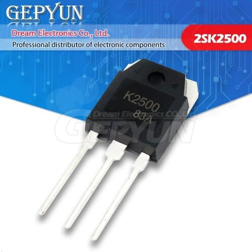 2PCS 2SK2500 TO3P K2500 TO-247 TO-3P Transistor
