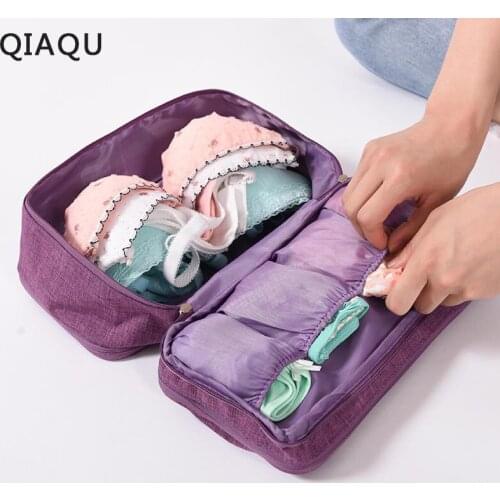2018 New Travel cosmetic bag mesh underwear bra travel cosmetic bag Travel cosmetic small cosmetic bag makeup case