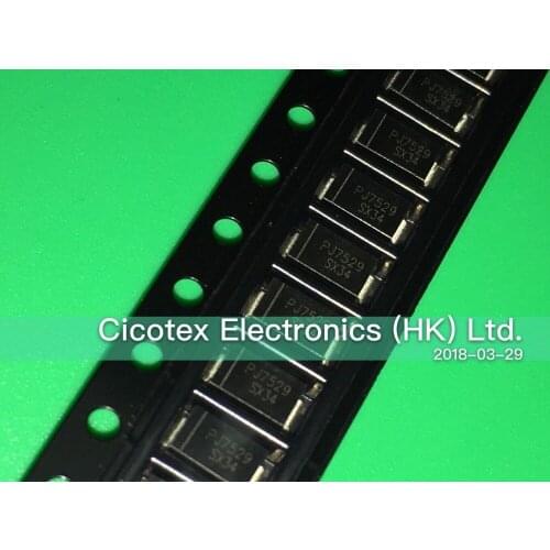 50pcs/lot SX34 T/R SMA DO-214AC 3A 40V SX34-TR SURFACE MOUNT SCHOTTKY BARRIER RECTIFIER SX34T/R