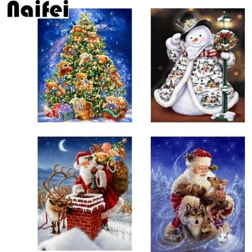 5D DIY Diamond Painting "Christmas gift" Embroidery Full Square Diamond Cross Stitch Rhinestone Mosaic Painting Home Decor Gift