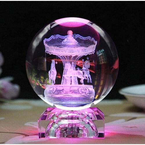 Valentines Day Crystal Music Box for Girls Wife Bestie Creative Practical Birthday Gift Crystal Ball Decoration