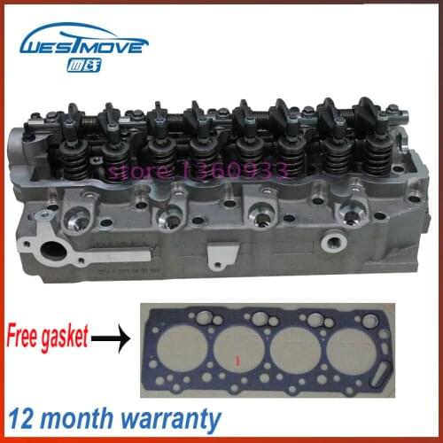 ENGINE : D4BA 4D56 4D56T D4BH complete cylinder head assembly full gasket screw