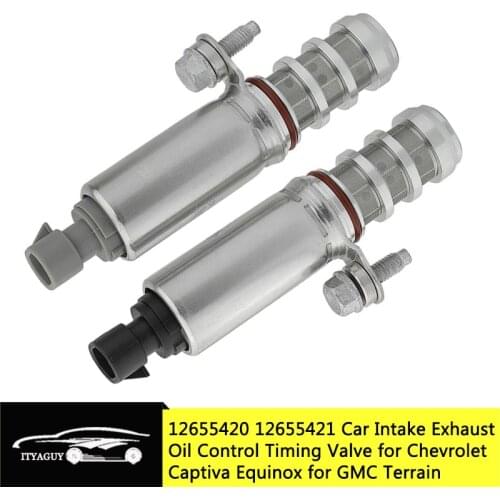 Car Intake & Exhaust Oil Control Timing Solenoid Valve 12655420 12655421 for Buick for Chevrolet Captiva Equinox for GMC Terrain