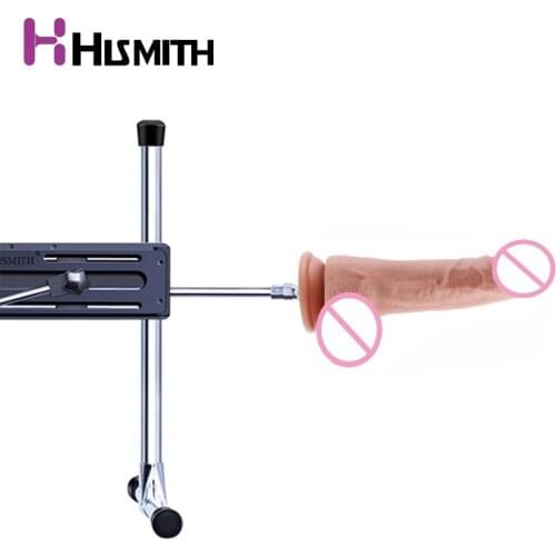 HISMITH Preminum Sex machine Accessories 8.5 inches Non-toxic Medical silicone dildo Dual Layered