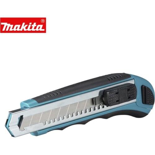 Makita art knife wallpaper knife paper cutting unpacking tool knife cutting knife heavy art knife wallpaper knife 8-piece packag