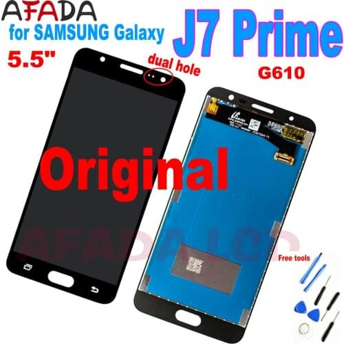 Original 5.5" Display for SAMSUNG Galaxy J7 Prime LCD Touch Screen G610 G610F G610M For SAMSUNG J7 Prime 2016 LCD Replacement