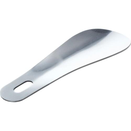 10cm 4" Professional Stainless Steel Metal Shoe Horn Long ShoeSpoon