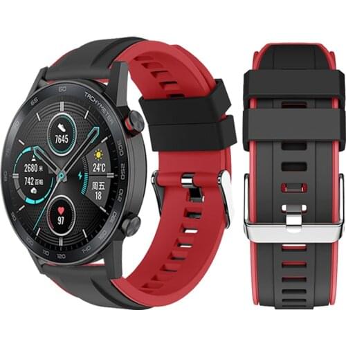 Silicone Strap For HONOR Magic Watch 2 gt2 46mm Smartwatch Wrist band honor GS Pro Watchband Accessories 22mm