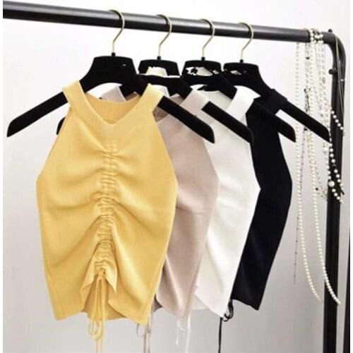 2020 Women Tops Fashion Sexy One Size Black Top Women Tank Top Womens Clothes New Arrival Sexy Tops#0091