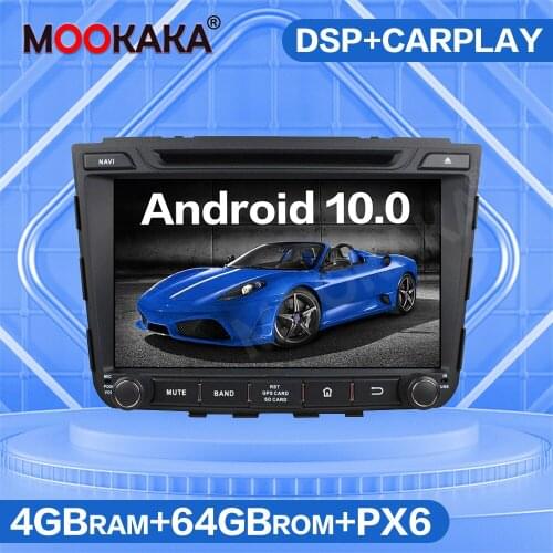Android 10.0 4+64GB Car Radio GPS Navigation For Hyundai IX25 2014-2018 Auto Stereo Multimedia Recorder DVD Player PX6 Head Unit