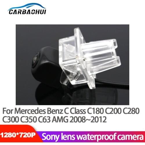 Car wireless Rear View Camera For Mercedes Benz C Class C180 C200 C280 C300 C350 C63 AMG 2008~2012 Waterproof high quality HD