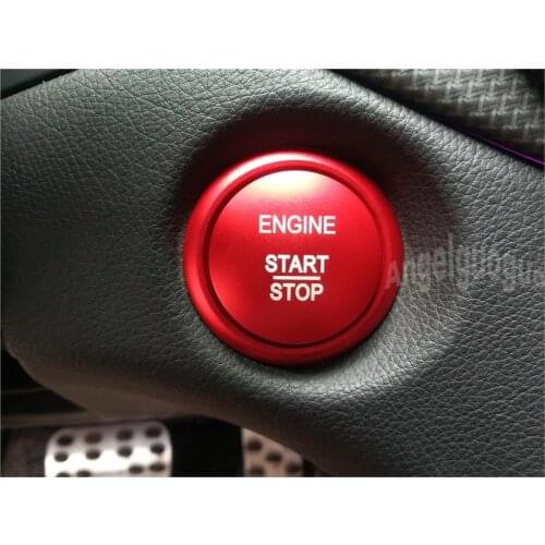 Car Engine Start Stop Ignition Key Ring Sticker For Mercedes Benz A CLA GLA C GLC V class W176 W205 X253