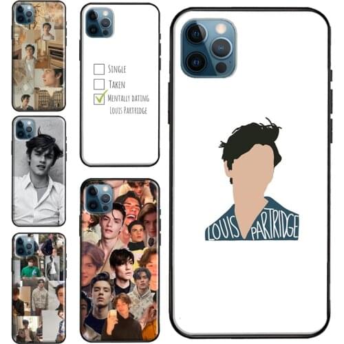 Louis Partridge Collage Phone Case For iPhone XR XS Max X 12 mini 11 Pro Max SE 2020 7 8 Plus Silicone Soft Cover