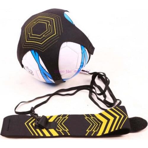 By dhl or fedex 50pcs new Sports Assistance Adjustable Football Trainer 94cm Soccer Ball Practice Belt Training Equipment Kick