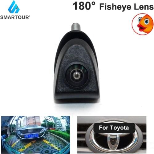 Fisheye Front View Logo Camera 180 degree For Toyota/Prado/Highlander/Land/Cruis/Camry/Corolla/Yaris/VIZI/REIZ/Verso/Veranda