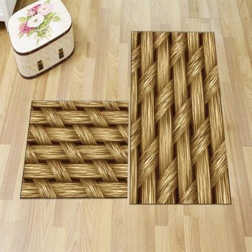 Soft Bath Mat,Wicker Pattern Matte, Washable,Silky Textured Absorbent Mat anti-Slip Floor Luxury Matt, Made In Turkey