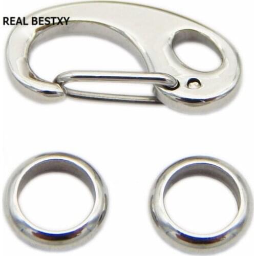 REAL BESTXY 10pcs/lot High Quality Jewelry Findings Bracelet Necklace Clasp DIY 316l Stainless Steel Magnet