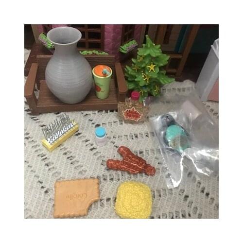 New Original American OF girl doll mini small Garden tools watering pot accessories gift for girl children collection