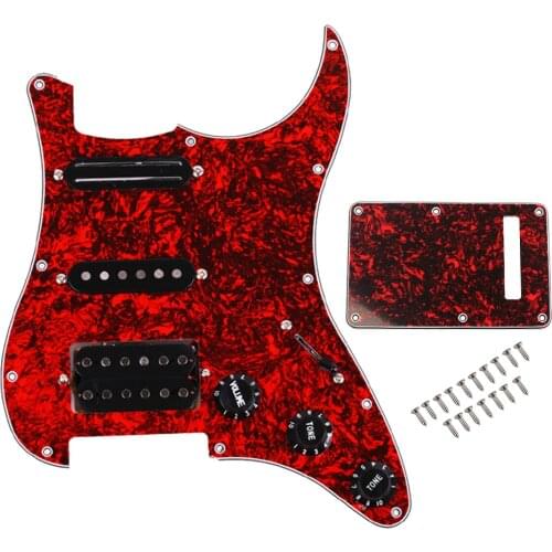 Prewired SSH Pickguard Anti-Scratch Plate Guard With Pickups And Humbuckers