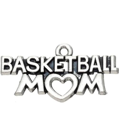 Sports charms BASKETBALL MOM