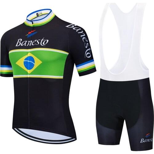 Hot Cycling Jersey Set Pro Team Clothing Men Short Sleeve Bicycle Wear Triathlon Clothes Bike Uniform Kit Ropa Ciclismo Hombre