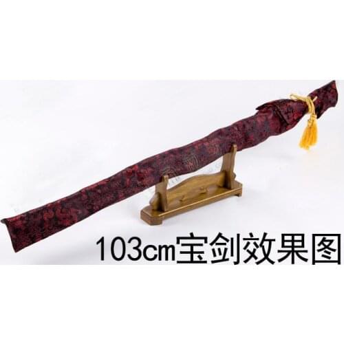 23color high quality kung fu martial arts knife bags painting&calligraphy covers Kendo bamboo sword bag