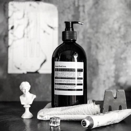 500ml Plastic Soap Bottle Liquid Travel Soap Dispenser Bottle Shower Gel Shampoo Hand Sanatizer Bathroom decoration Sub-bottling