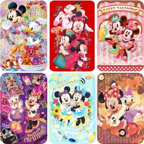 DIY 5D Diamond Painting Disney Cartoon Mickey Mouse Minnie Square Diamond Cross Stitch Kit Rhinestone Embroidery Mosaic