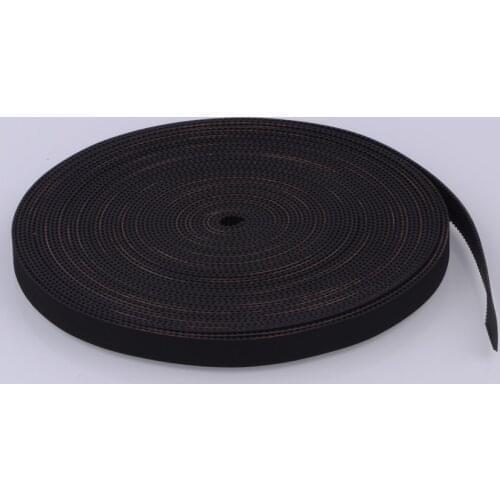 3D printer parts GT2 rubber/PU/anti-rust timing belt width 5mm 6mm 9mm 10mm 15mm 2GT timing belt