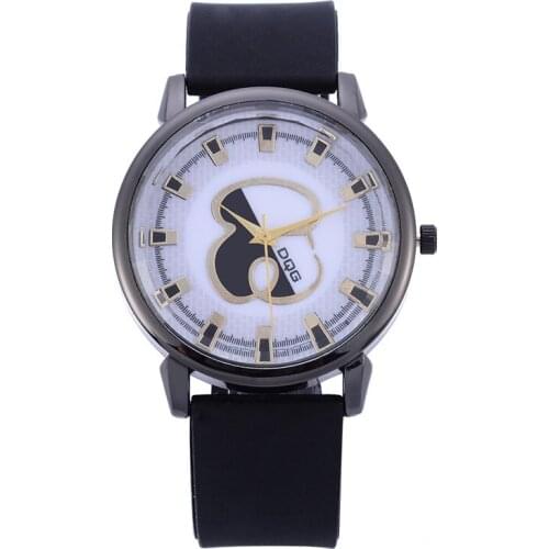 Relogio New DQG Quartz women watches apple watch band Small Bear Delicate Dial Unisex watchStudent Sport Watch Zegarek damski