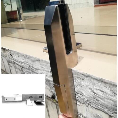 Duplex 2205 High Quality Stainless Steel Frameless Balcony Side Mount Spigot