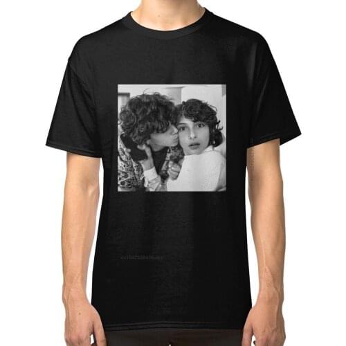 New Finn Wolfhard & Jack Grazer Mens Black Logo Men Women T-Shirt Summer 100% Cotton Tshirt Streetwear
