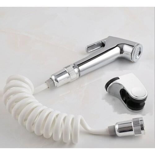 Hot Sale Plastic Handheld Portable Diaper Bidet Set Shattaf Sprayer Toilet Shower Head with Hose Home Bathroom Accessories