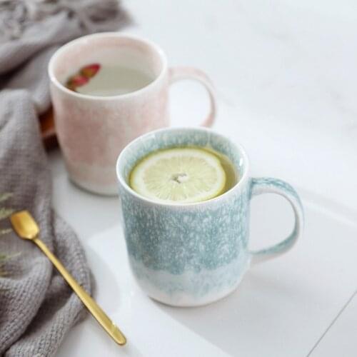 350ml European Style Creative ceramic cup Porcelain coffee cups Tea mugs Office Breakfast Milk mug Water drinkware