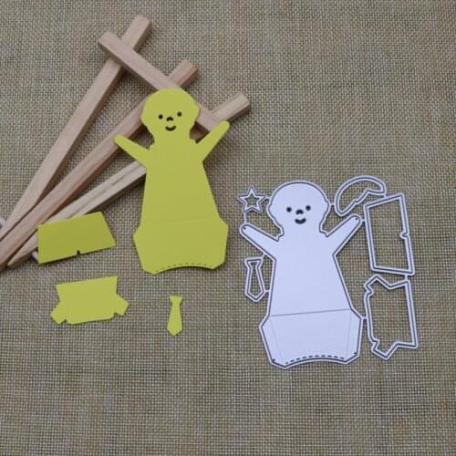 Boy Clothes Tie Frames Metal Cutting Dies 2021 For Scrapbooking DIY Paper/photo Cards New Design Cutting Dies Craft