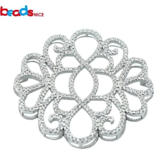 Beadsnice wholesale Jewelry Pendant base Fine Fashion Cute 925 silver Necklace Pendants Top Quality