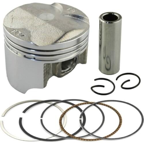 Motorcycle Piston Set With Pin Rings Clip Kit STD +25 +50 +75 for honda CBR400 MC29 MC23 CB-1 CB400 CB 400 92-98
