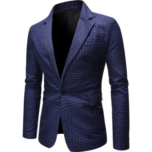 YINGAICONG Men's Casual Blazers