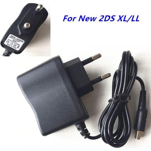 Travel Home Charger AC Adapter For New 2DS XL/LL Power Charging Charger For Nintendo New 2DS XL LL EU Plug Game Accessories