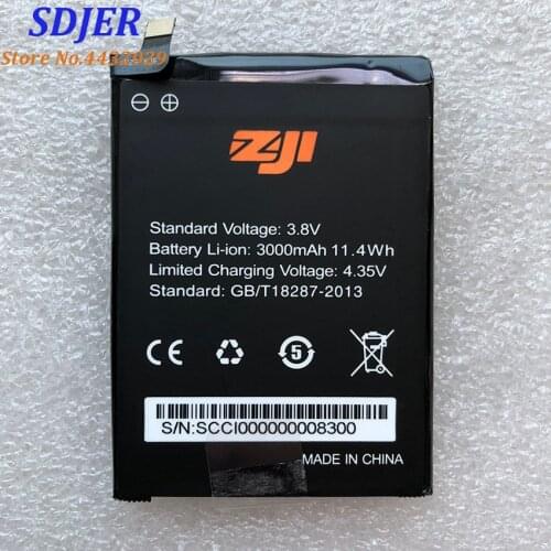 100% Original ZOJI Z6 & Z7 Battery Replacement 3000mAh Parts battery for HOMTOM ZOJI Z6 Z7 Smart Phone