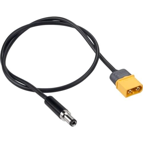 50cm Power Supply Adapter Line XT60 to DC5.5/2.5 Transfer Wire Connection Cable Fr TS100 Soldering Iron Lipo Battery RC Drone